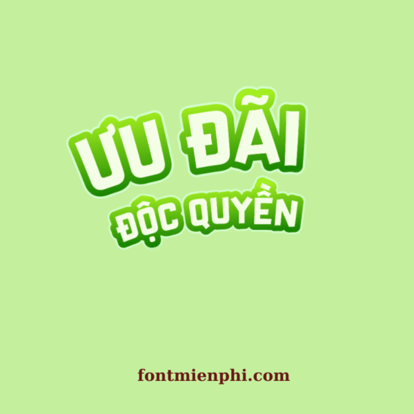 Font Việt hóa 1FTV VIP Crazy Sixties