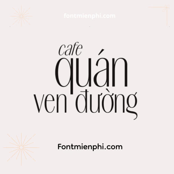 Font Việt hóa 1FTV VIP Signora Regular