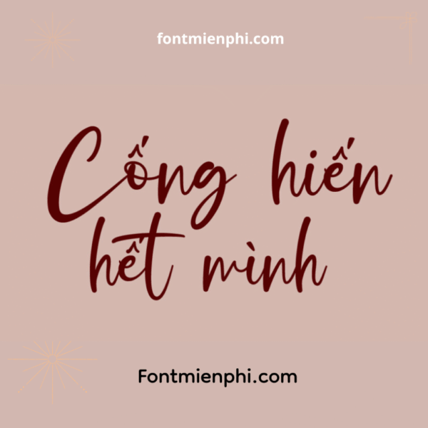 Font Việt hóa 1FTV VIP Gillastone