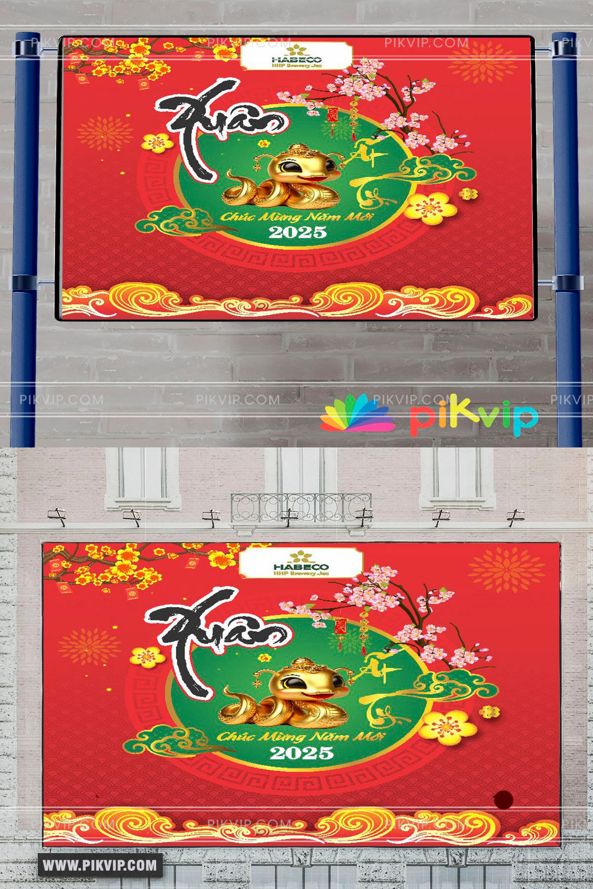 Chúc Mừng Năm Mới 2025 Xuân Thịnh Vượng và May Mắn HABECO HHP Brewery JSC