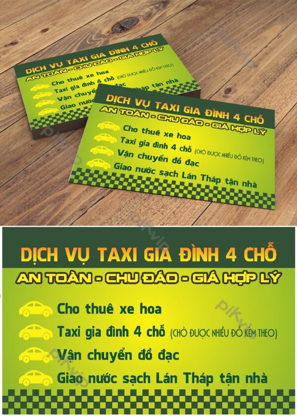 Mẫu danh thiếp namecard công ty file corel 111