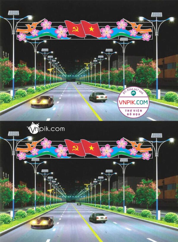 FILE COREL THIẾT KẾ CNC LED TRANG TRÍ ĐƯỜNG PHỐ, CỔNG CHÀO 57