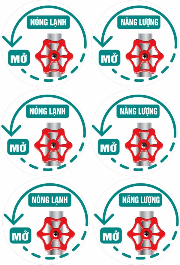 hướng dẫn khoá van nước nóng lạnh và năng lượng mặt trời